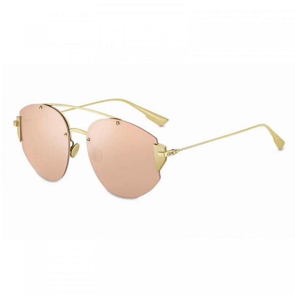 BRAND NEW DIOR STRONGER J5G0J Gold/Pink Sunglasses - Picture 7 of 8